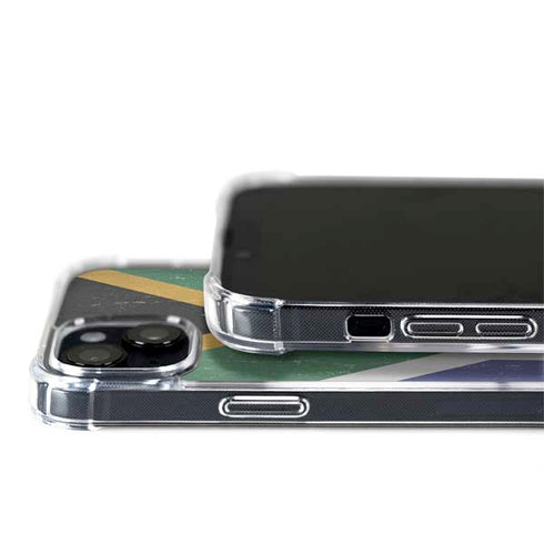 South Africa Flag Distressed iPhone 14 Plus MagSafe Case